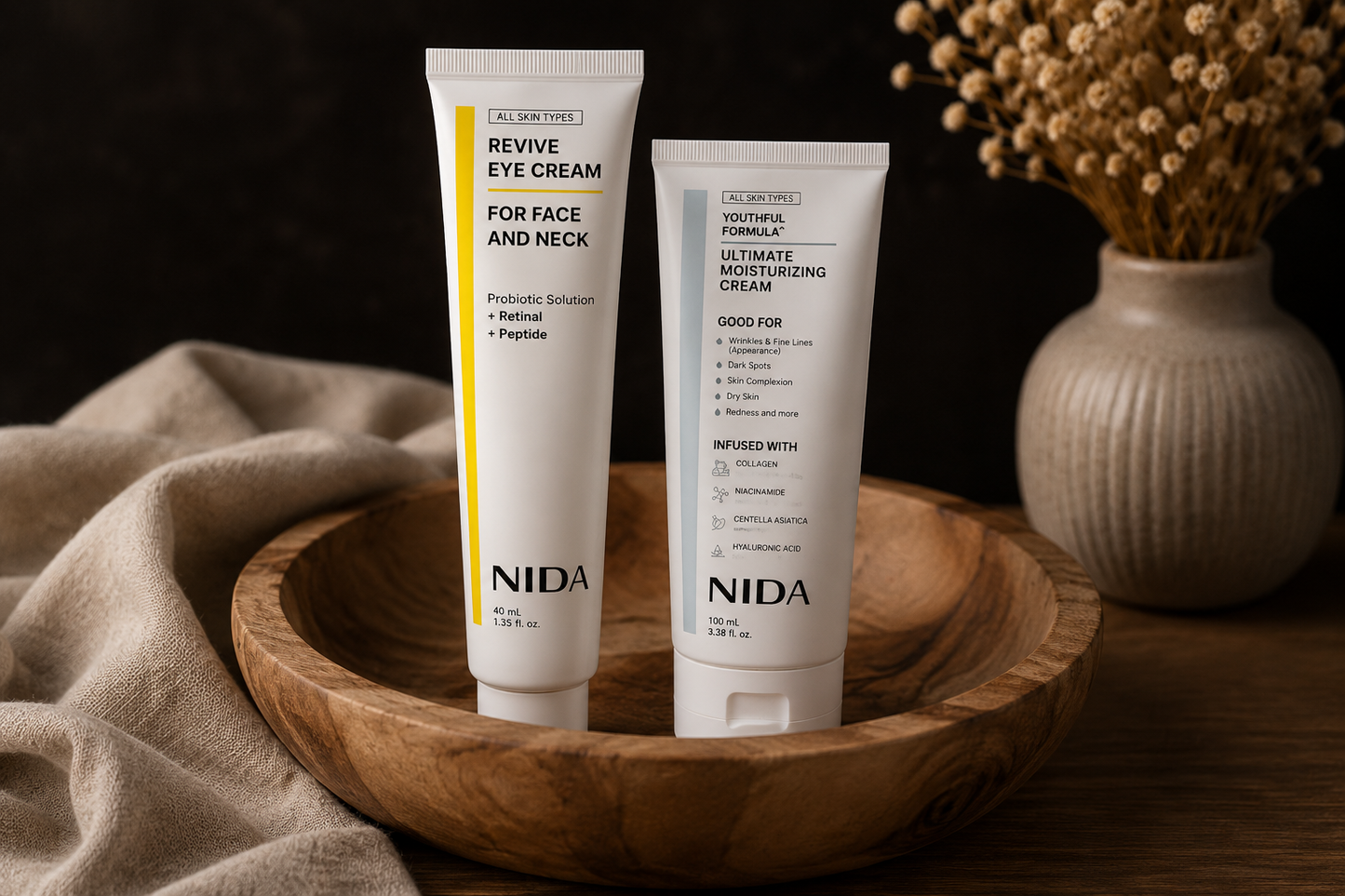 NIDA Korean Skin Cream Bundle Pack