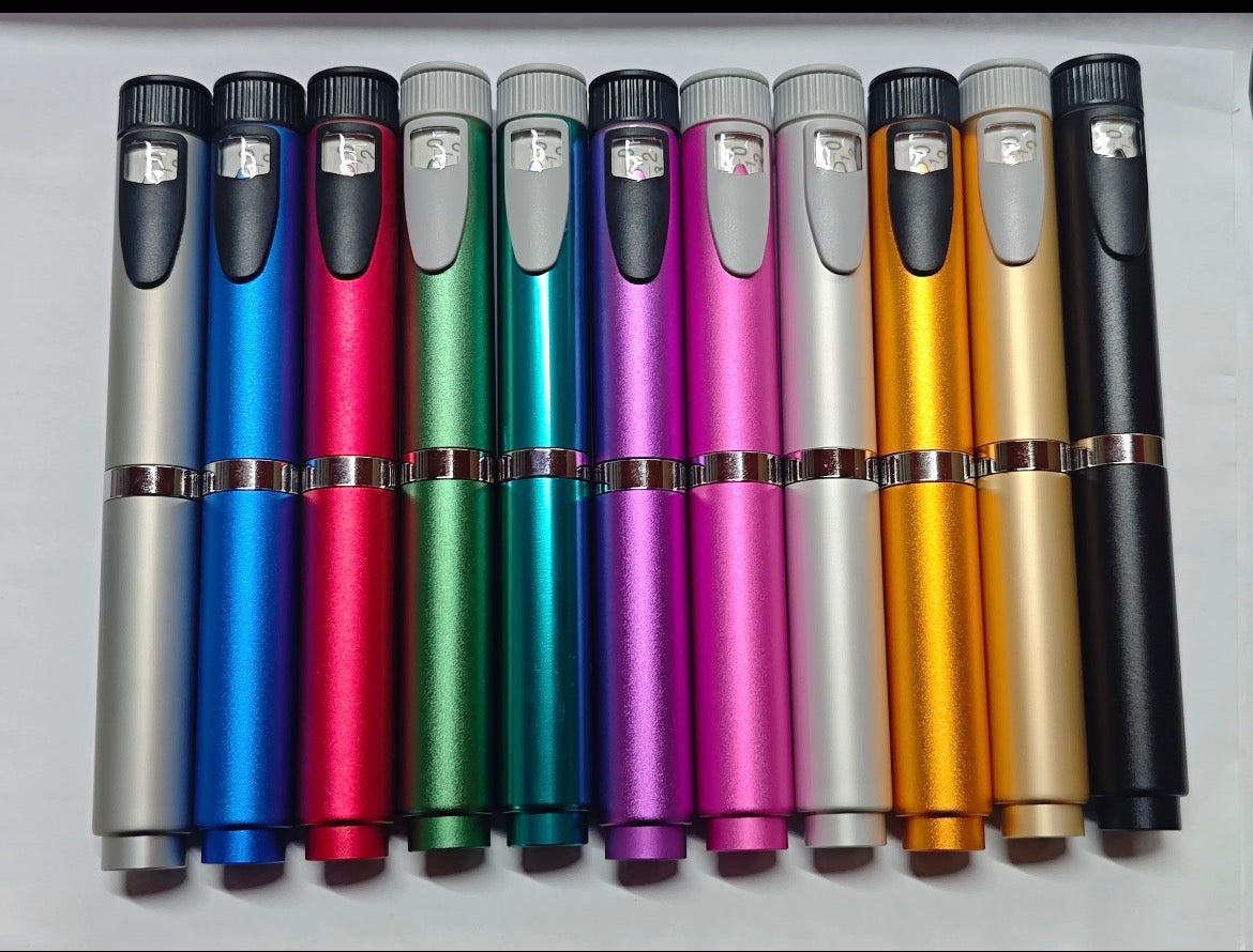 Reusable peptide pens set